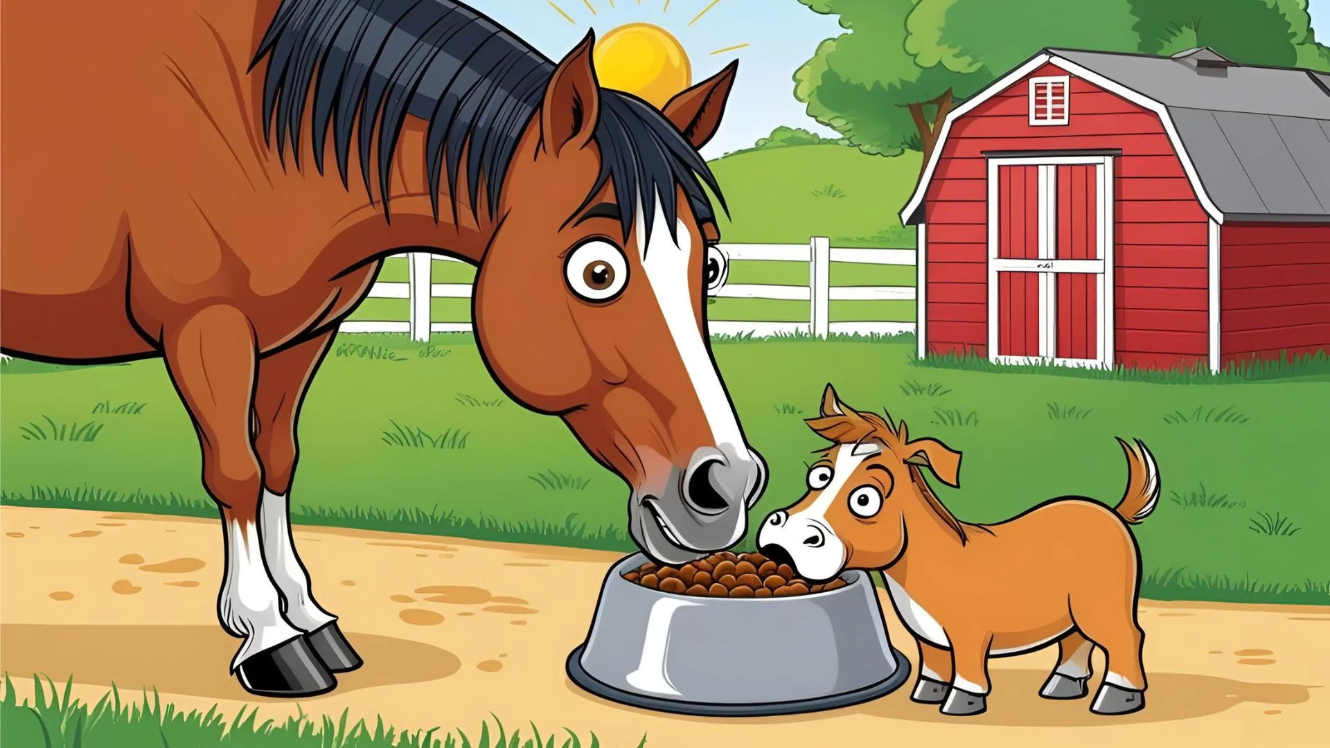 What Happens If A Horse Eats Dog Food