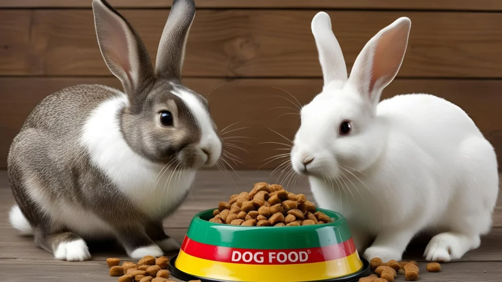 Can Bunnies Eat Dog Food