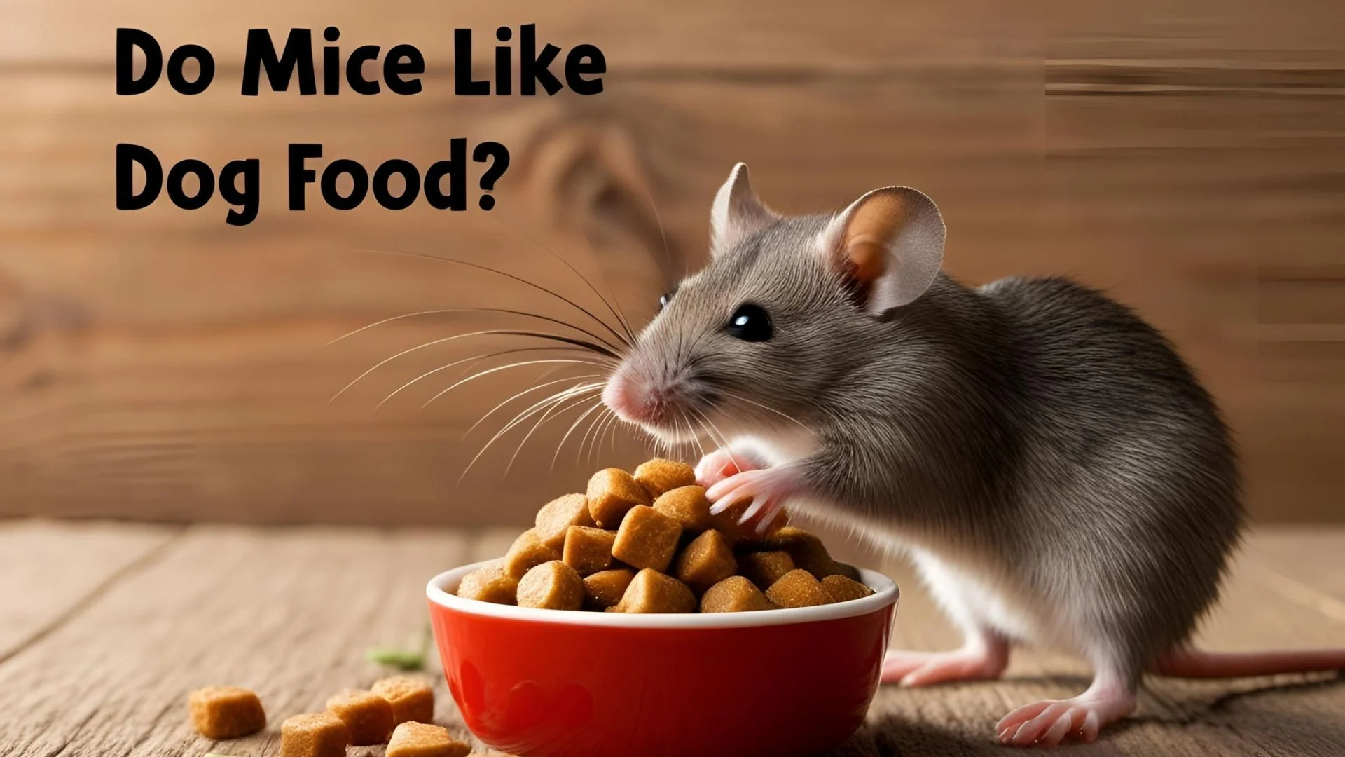 Do Mice Like Dog Food