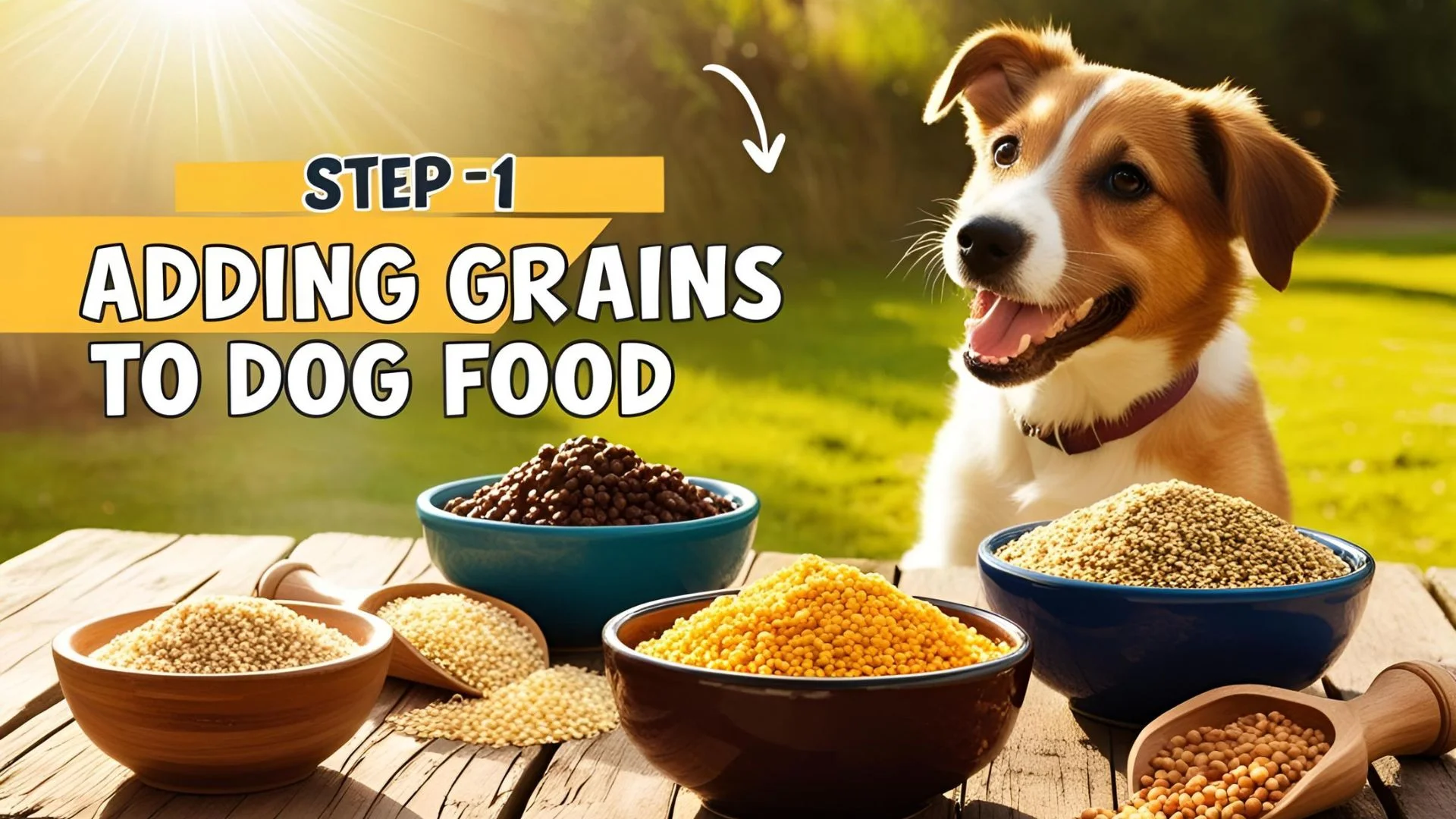 How To Add Grains To Dog Food