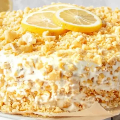 Lemon Crunch Cake Recipe