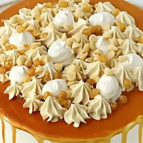 Butterscotch Cake with Caramel Frosting