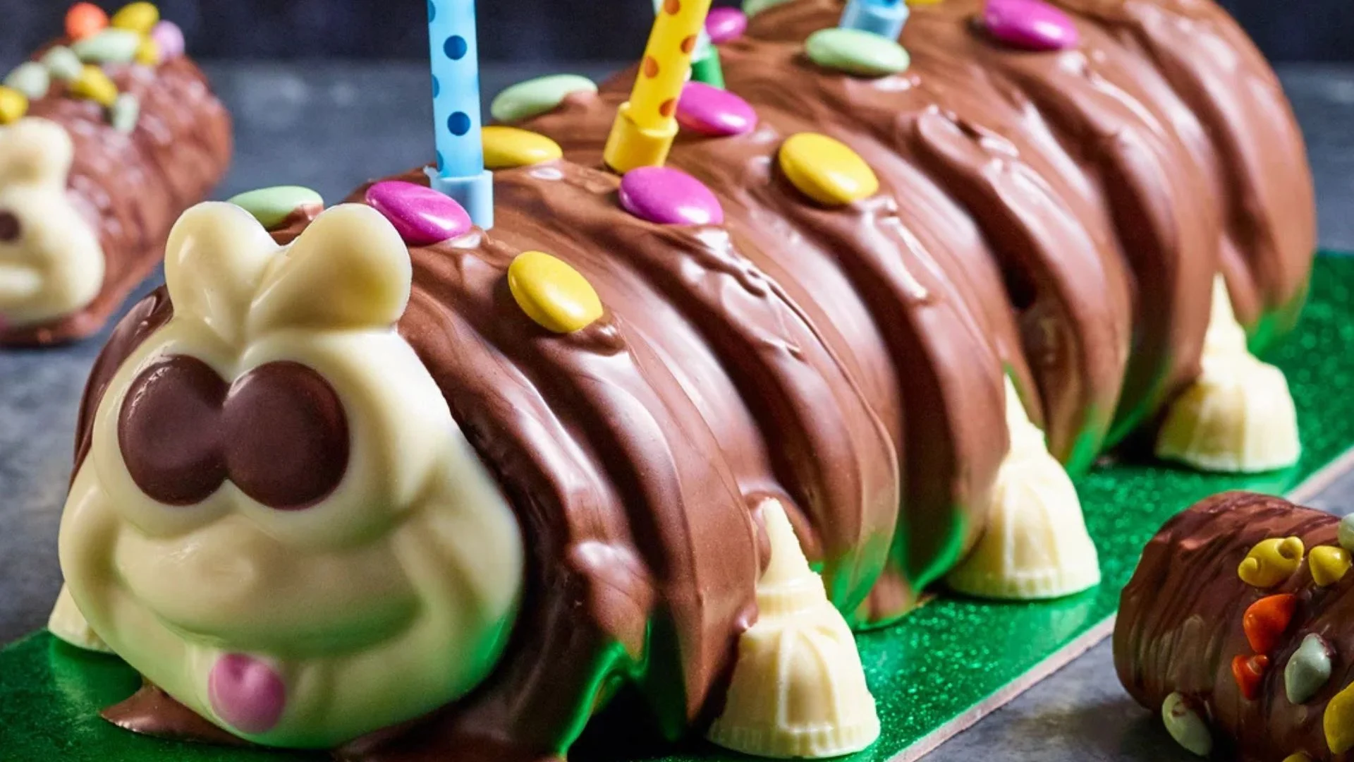 Caterpillar Cake Recipe