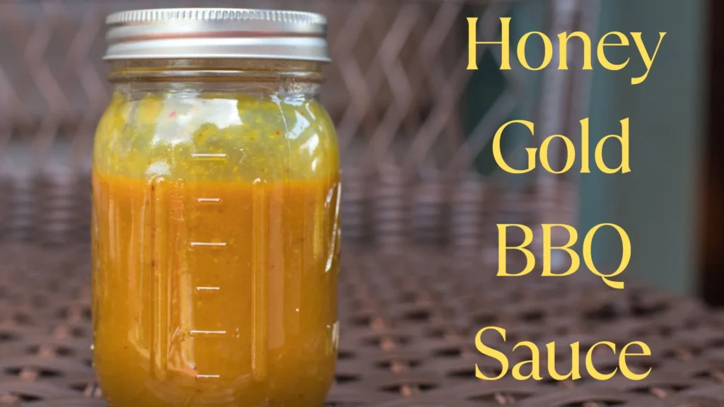 Honey Gold BBQ Sauce