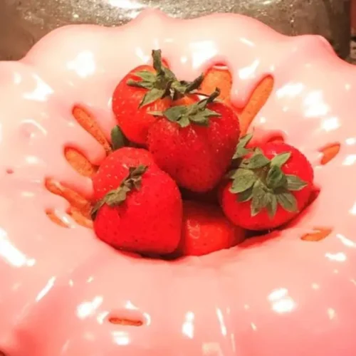 Strawberry Italian Cream Pound Cake Recipe