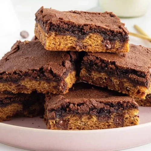 Brownie Cookie Cake Recipe
