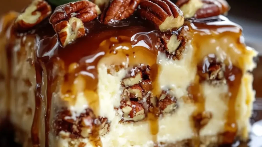 Butter Pecan Praline Poke Cake Recipe