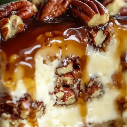 Butter Pecan Praline Poke Cake Recipe