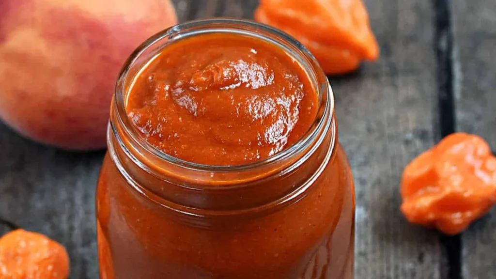 Peach Habanero BBQ Sauce Recipe