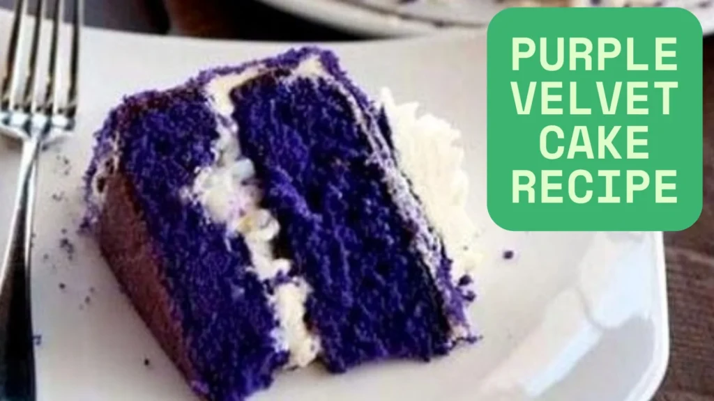Purple Velvet Cake Recipe
