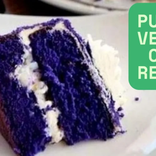 Purple Velvet Cake Recipe
