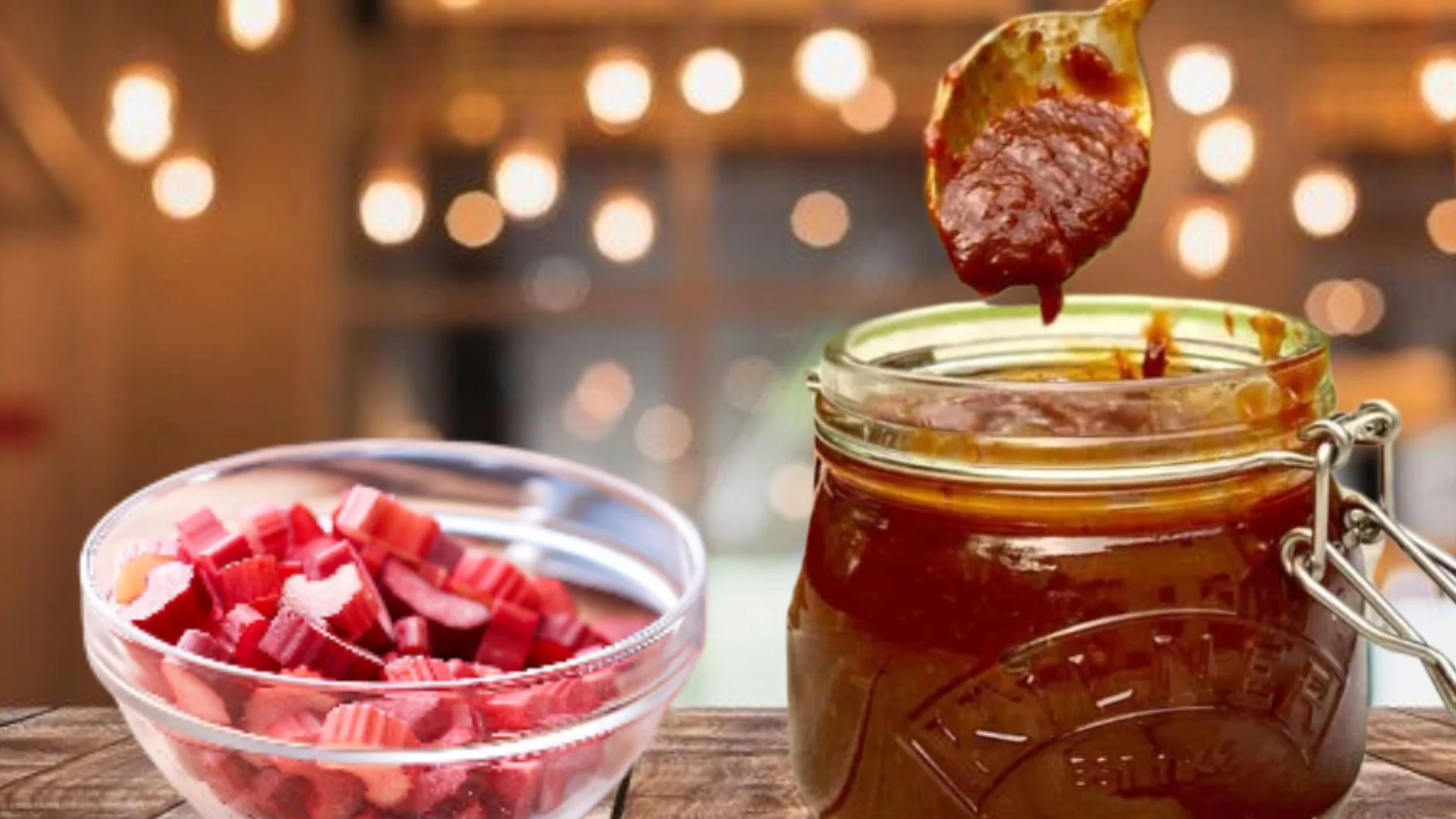 Rhubarb BBQ Sauce Recipe