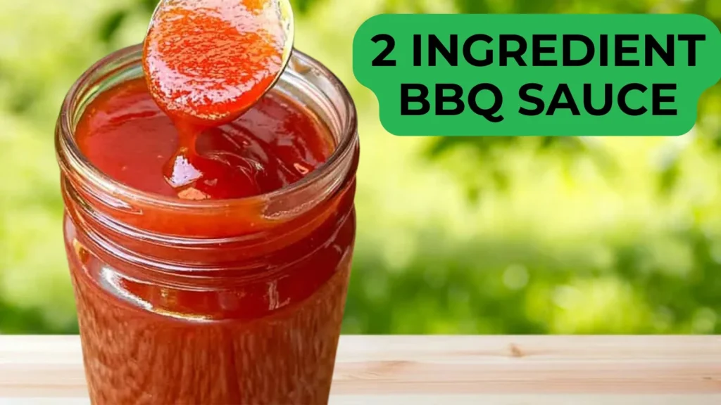 2 Ingredient BBQ Sauce