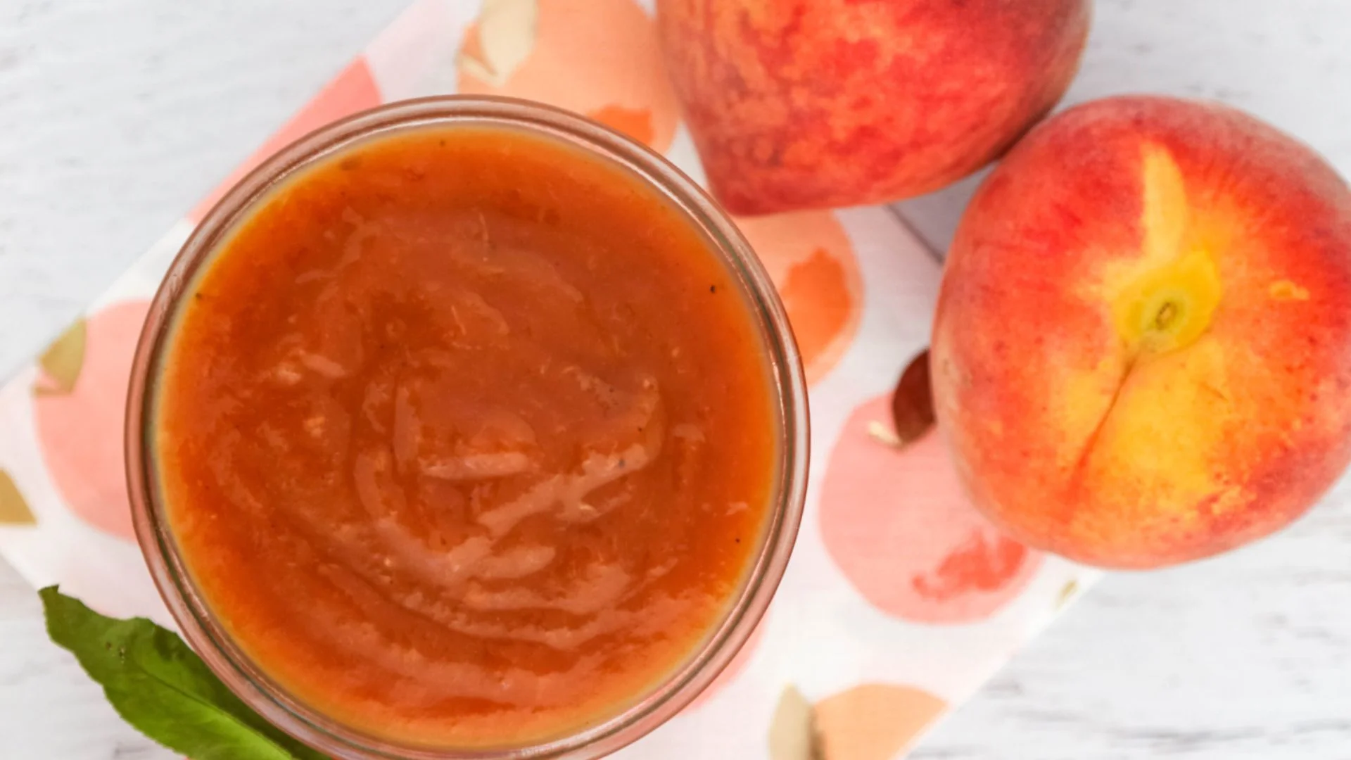 Bourbon Peach BBQ Sauce Recipe