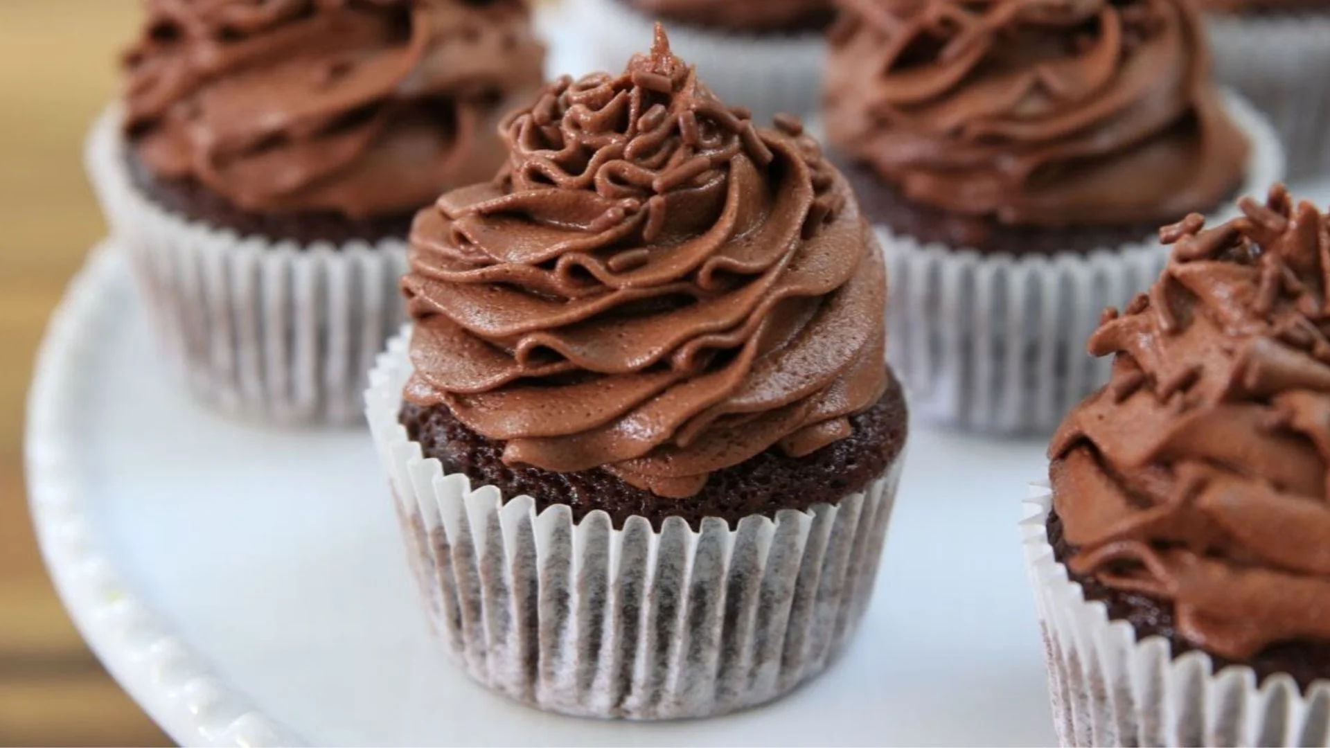Chocolate Fudge Cupcakes