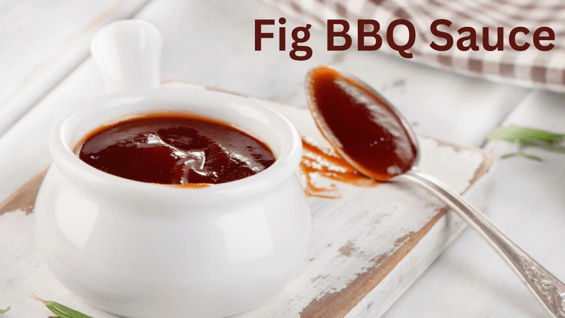 Fig BBQ Sauce