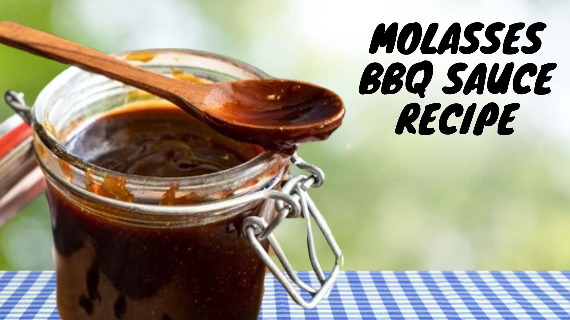 Molasses BBQ Sauce Recipe