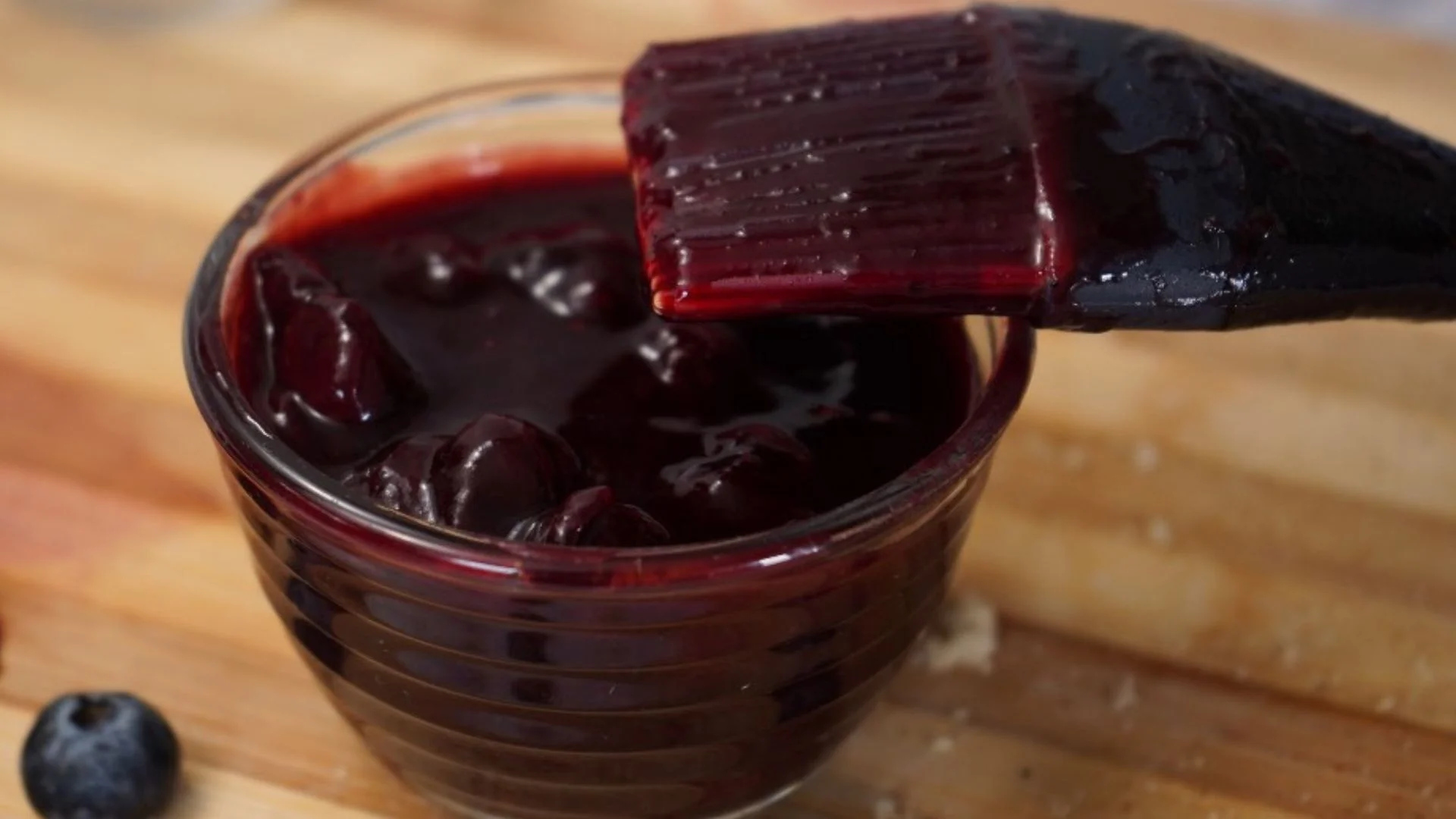Spicy Blueberry BBQ Sauce