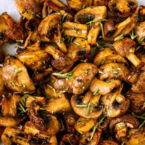 Air Fryer Mushrooms Recipe