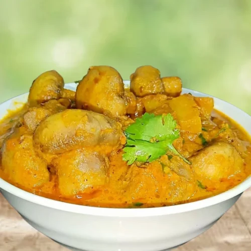 Aloo Mushroom Recipe