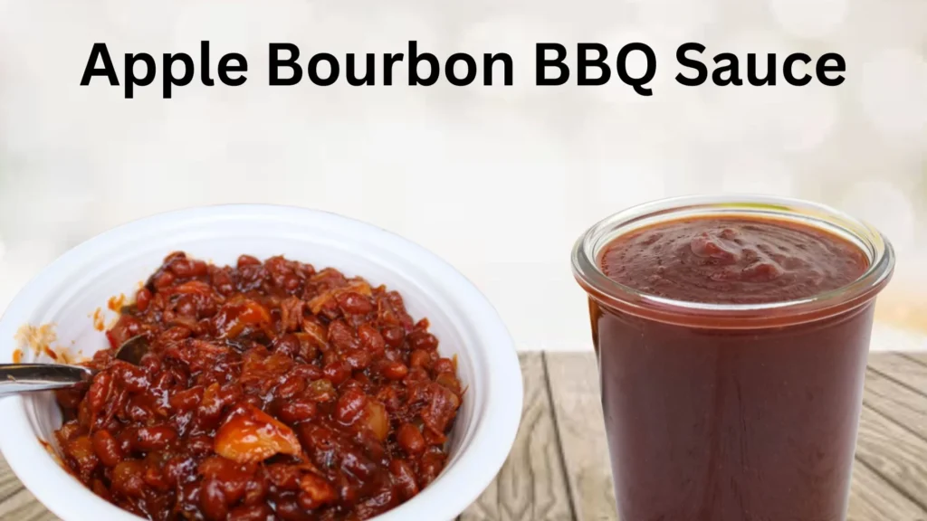 Apple Bourbon BBQ Sauce