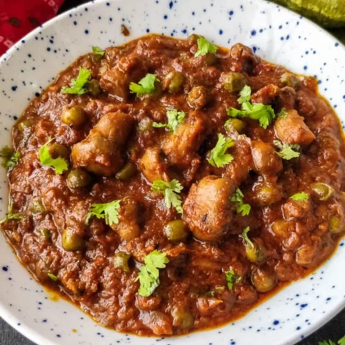Matar Mushroom Recipe