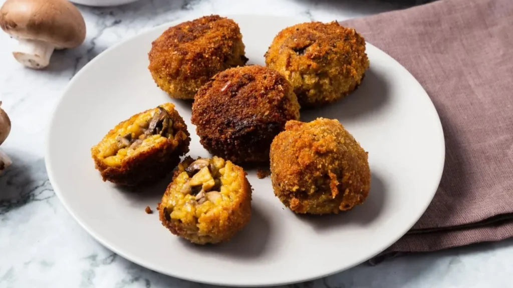 Mushroom Arancini Recipe