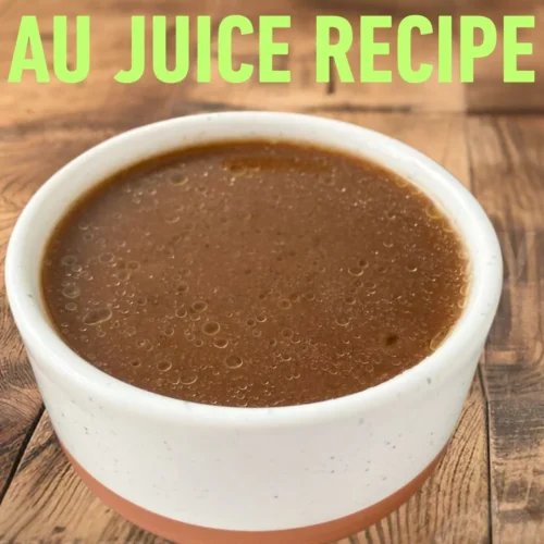 Au Juice Recipe