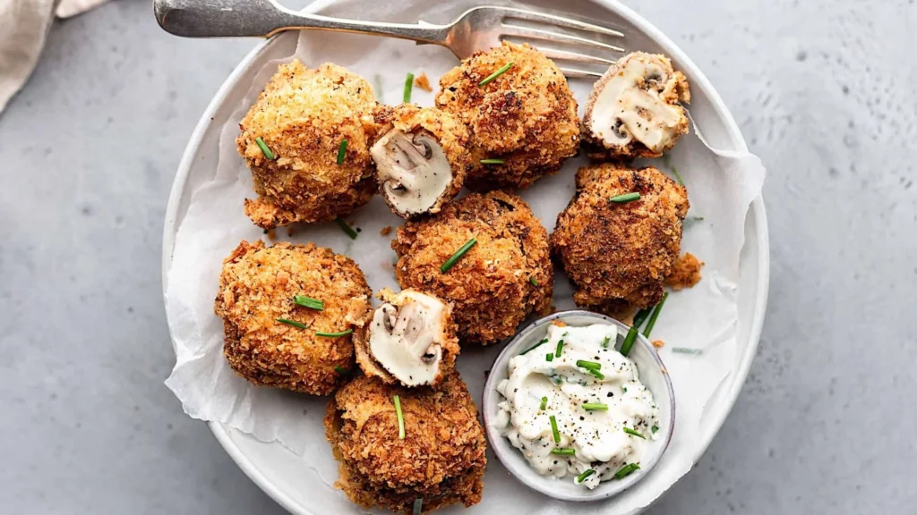 Deep Fried Mushrooms Recipe