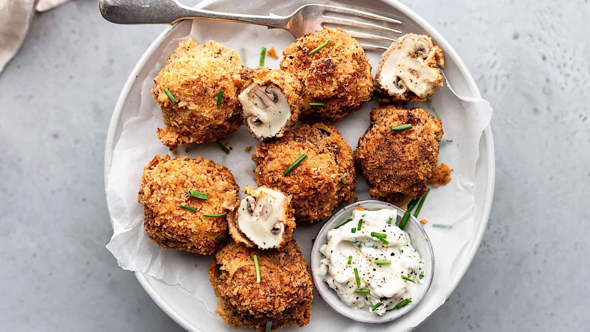 Deep Fried Mushrooms Recipe