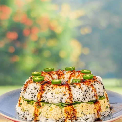 Sushi Bundt Cake Recipe