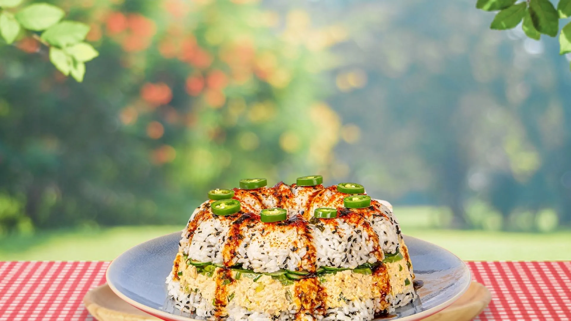 Sushi Bundt Cake Recipe