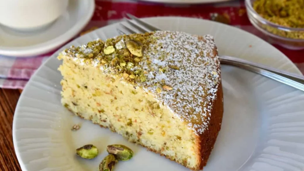 Bindi Ricotta Pistachio Cake Recipe