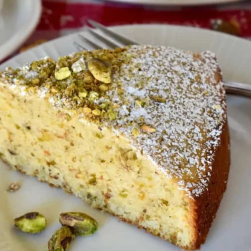 Bindi Ricotta Pistachio Cake Recipe