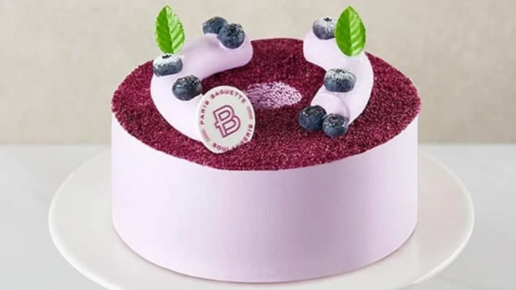 Blueberry Chiffon Cake Recipe