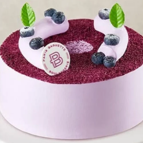 Blueberry Chiffon Cake Recipe