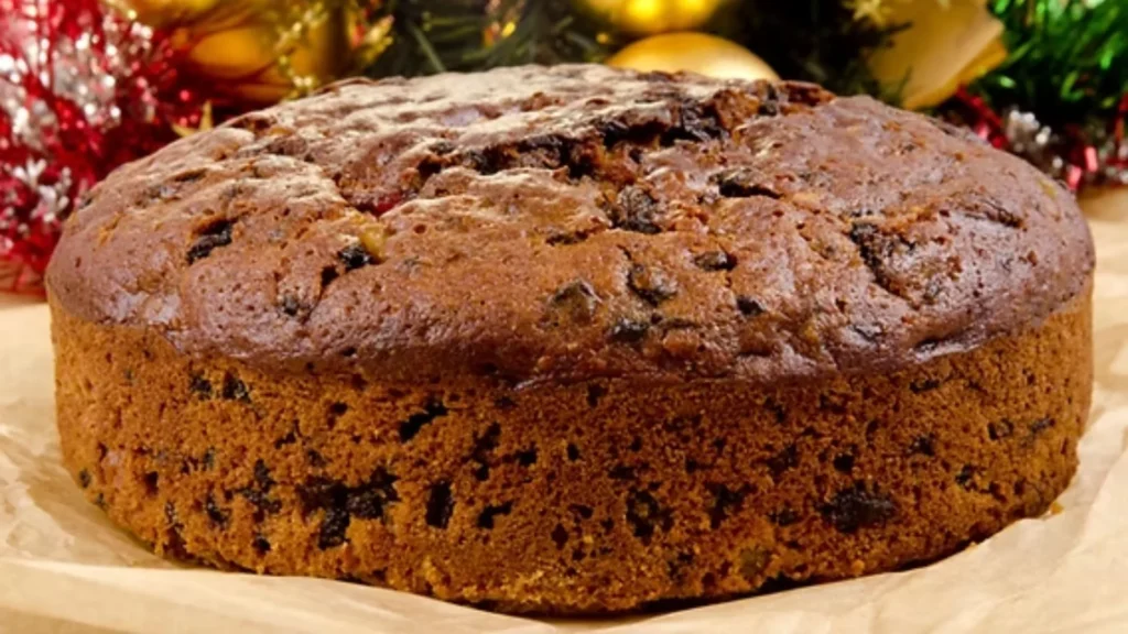 Boiled Fruit Christmas Cake Recipe