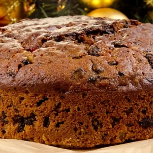 Boiled Fruit Christmas Cake Recipe