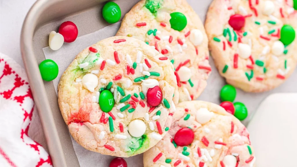 Christmas Cake Cookies Recipe