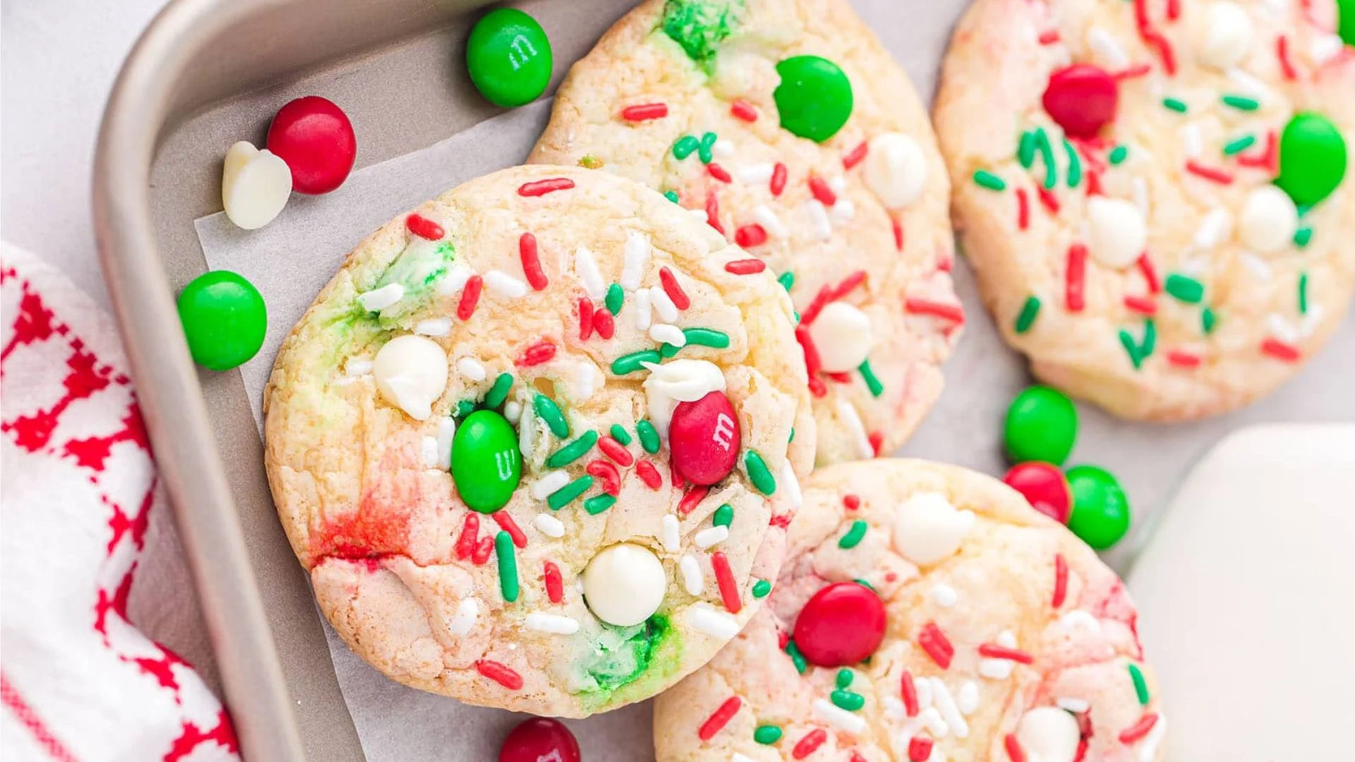 Christmas Cake Cookies Recipe