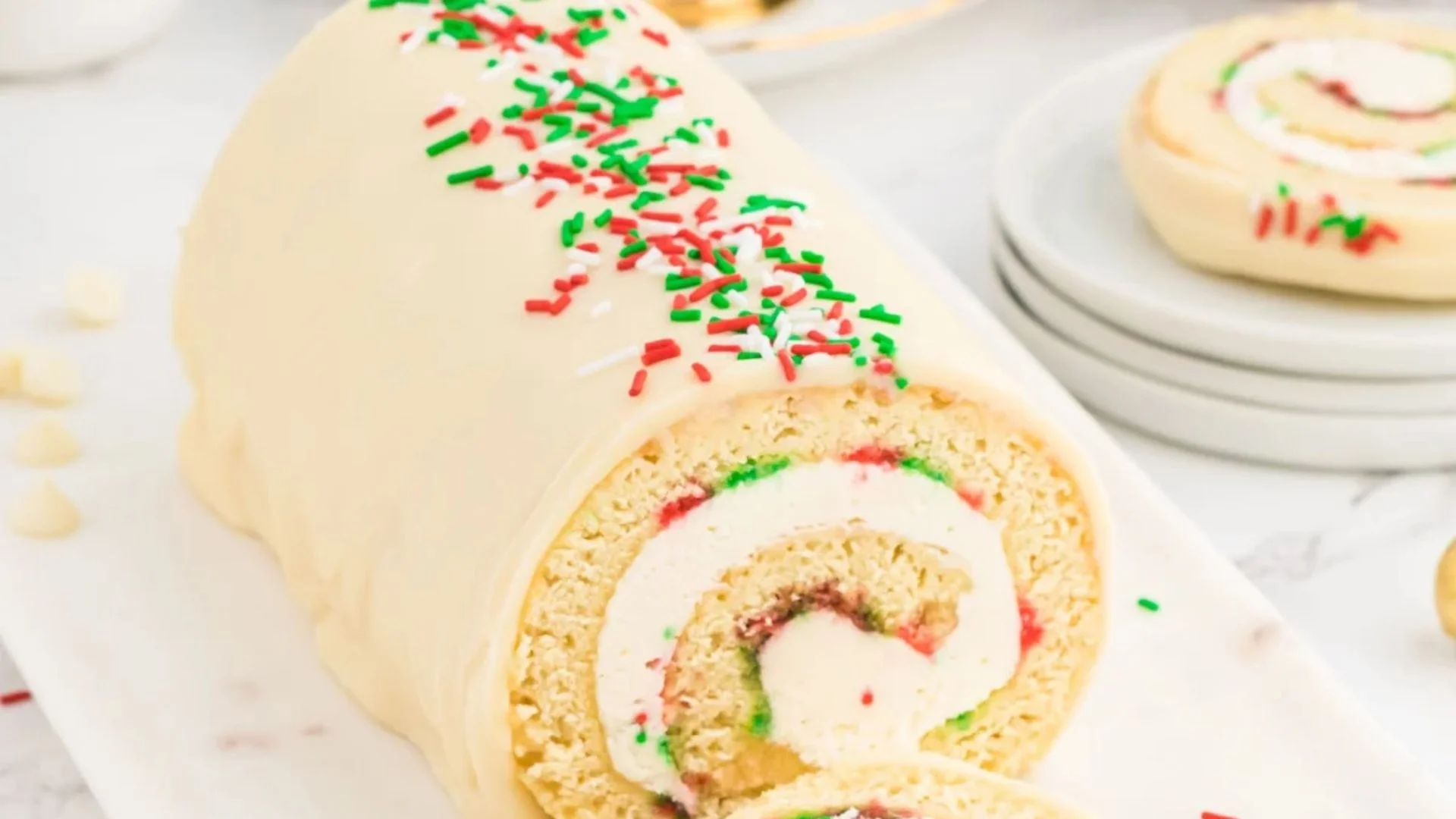 Christmas Cake Roll Recipe