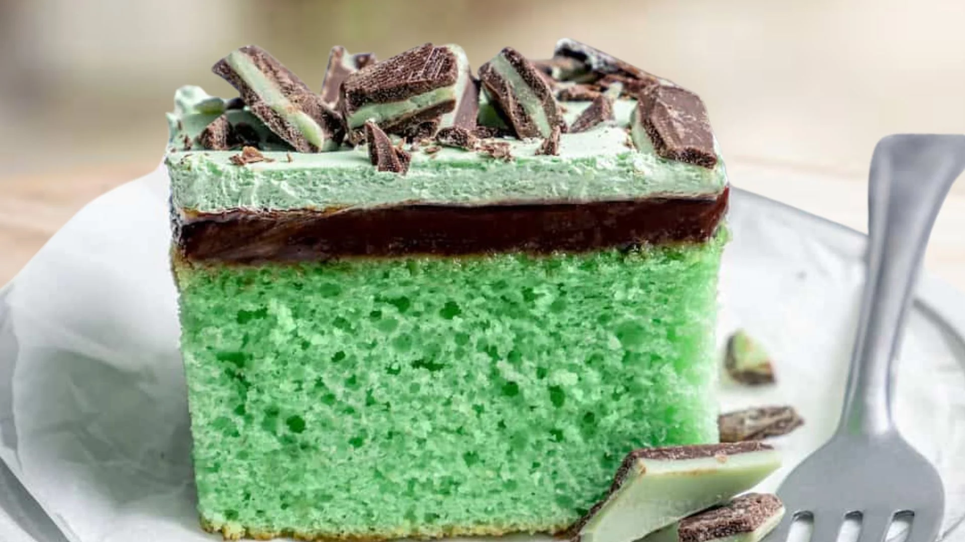 Creme de Menthe Cake Recipe