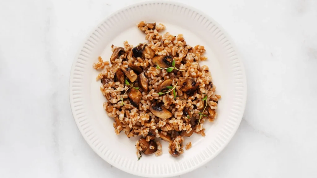 Farro Mushroom Recipe