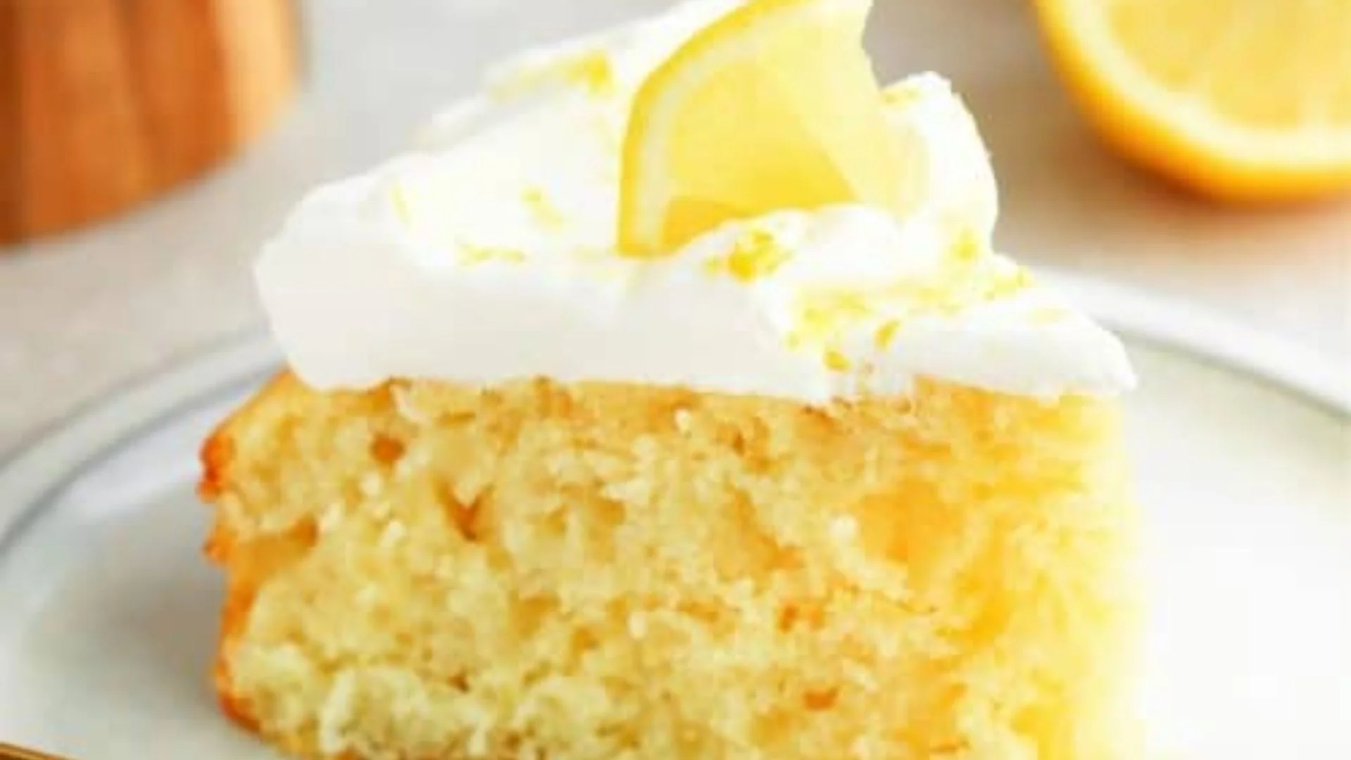 Lemon Christmas Cake Recipe