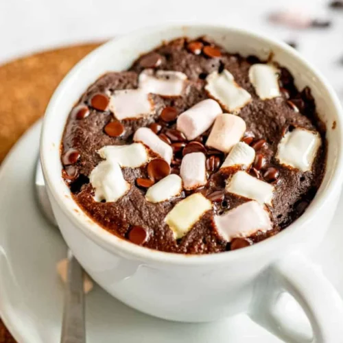 Hot Cocoa Mug Cake Recipe