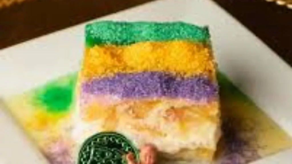 King Cake Bread Pudding Recipe
