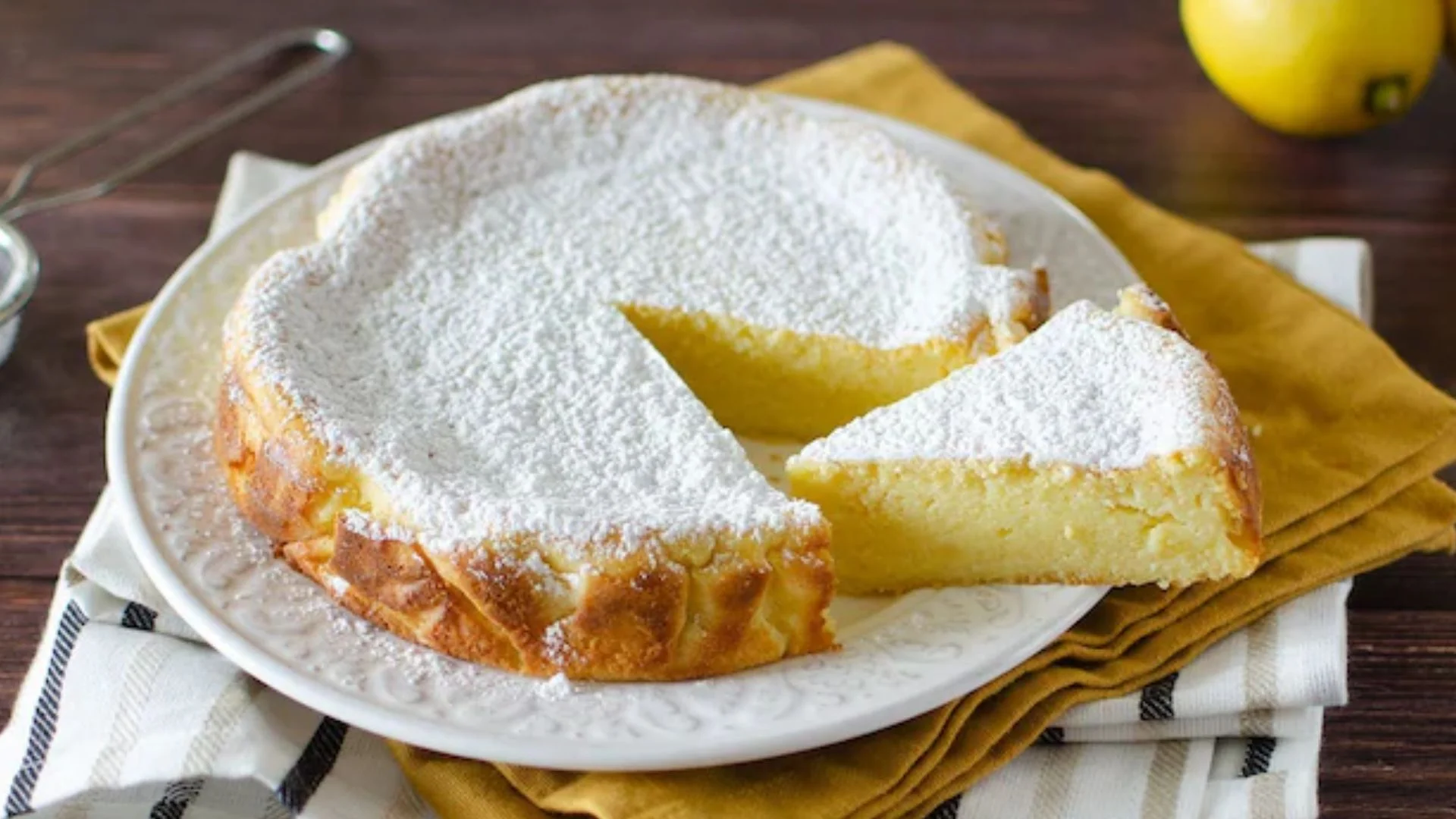 Lemon Butter Cake Recipe