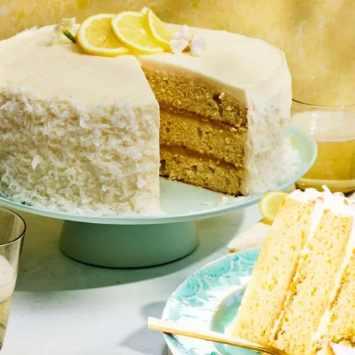 Lemon Doberge Cake Recipe