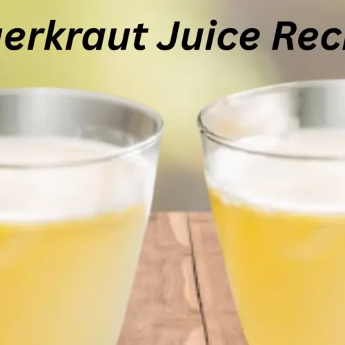 Sauerkraut Juice Recipe
