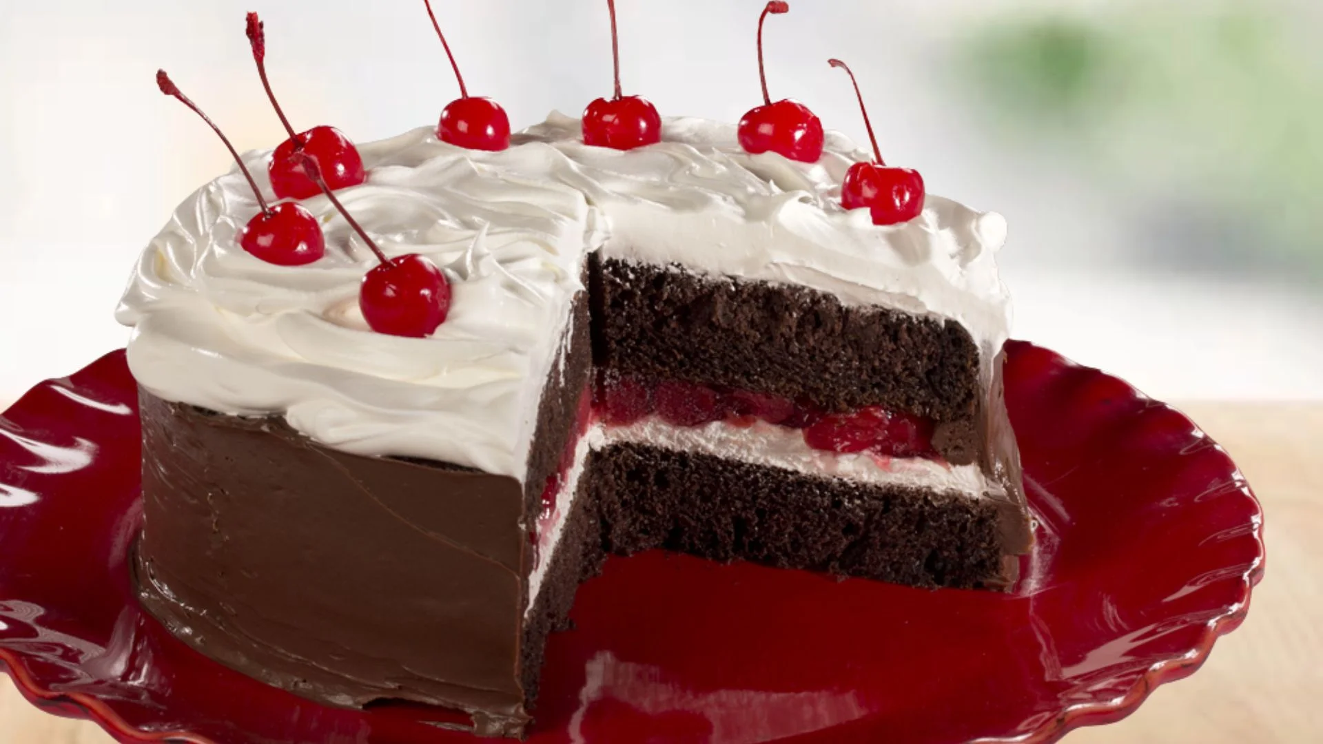 Small Black Forest Cake Recipe